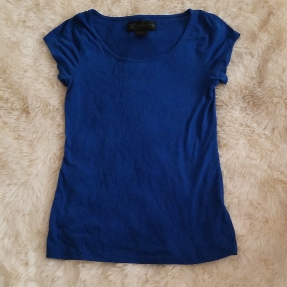 Royal blue top